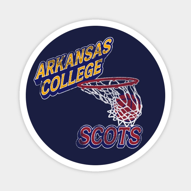 Arkansas College Scots Basketball Magnet by rt-shirts